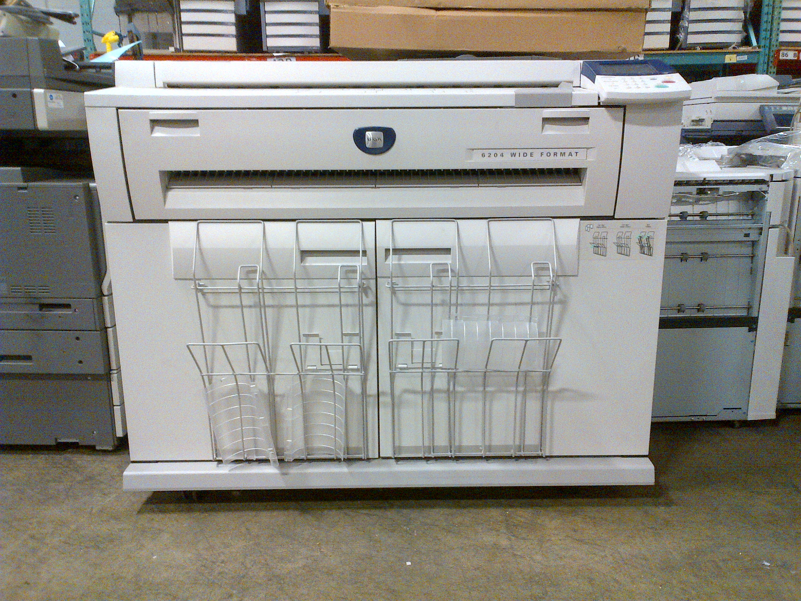 Up for sale is a Xerox 6204 Wide Format Engineering Copier/Printer
